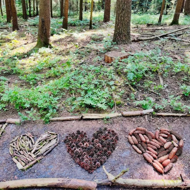 Draußen sein ❣️💚🌲🪵